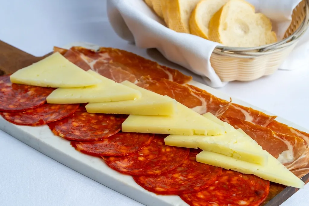 Iberian charcuterie board at Los Gallegos Miami